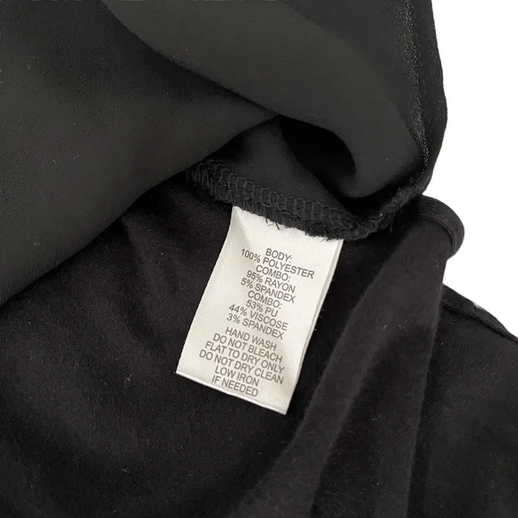 Lola & Sophie Faux Leather Piping Boat Neck Top - Picture 12 of 12